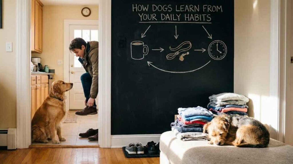 How Dogs Learn From Your Daily Habits?